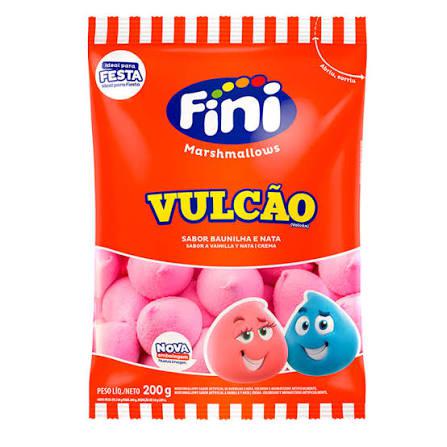 MARSHMALLOW FINI 200G VULCAO ROSA