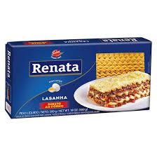 MASSA LASANHA RENATA 500G OVOS