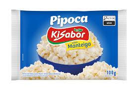 MILHO PIPOCA MICRO KISABOR 100G MANTEIGA
