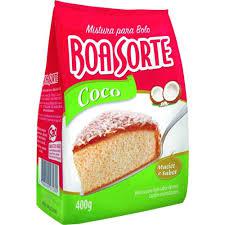 MIST. BOLO BOA SORTE COCO 400GR