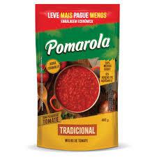 MOLHO DE TOMATE POMAROLA TRADICIONAL SACHÊ 460G