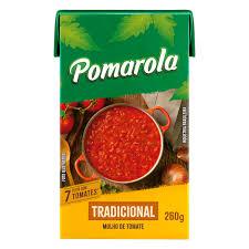 MOLHO DE TOMATE POMAROLA TRADICIONAL TETRA 260G
