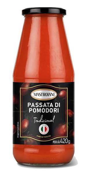 MOLHO PASSATA POMODORI MASTROIANI ITALIANO 420GR