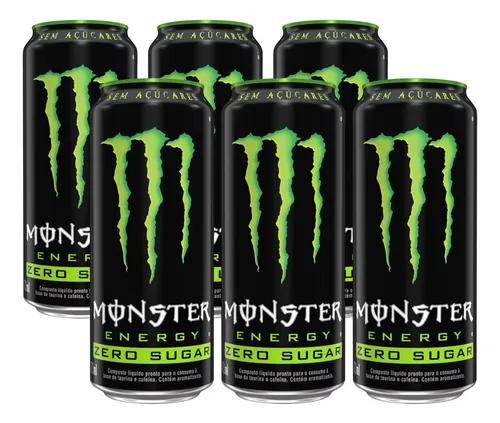 MONSTER ENERGY GREEN 473ML C/6