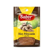 NOZ MOSCADA MOIDA SABOR 8G