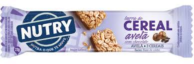 NUTRY BARRA DE CEREAL AVELA C/CHOCOLATE