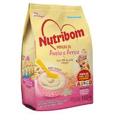NUTRY MINGAU NUTRIBOM ARROZ E AVEIA 180G