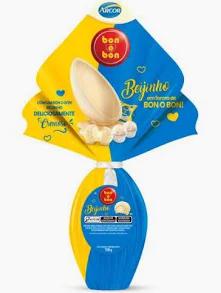 OVO DE PÁSCOA ARCOR BONOBON BEIJINHO 150G