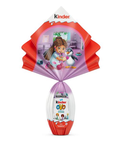 OVO DE PÁSCOA KINDER MUNDO DA VETERINÁRIA 150G