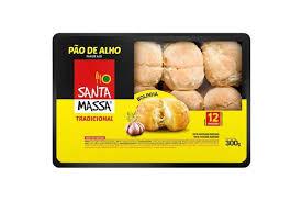 PÃO DE ALHO SANTA MASSA 300GR TRADICIONAL