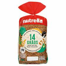 PÃO INTEGRAL 14 GRÃOS NUTRELLA 450G