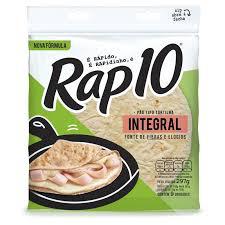 PÃO TORTILHA RAP 10 INTEGRAL PULLMAN 297G