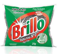 PALHA DE ACO BRILLO 25G N0 MEDIA