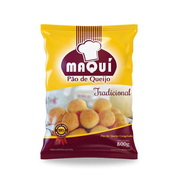 PAO DE QUEIJO MAQUI 800G TRADICIONAL
