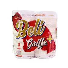PAPEL HIG. BELI GRIFFE BR II - 4 X 30 M - FL DUPLA