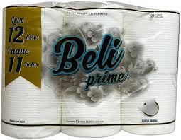 PAPEL HIG. BELI PRIME 100% CEL -12X30M FL DUPLA