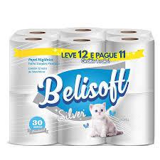 PAPEL HIGIENICO BELISOFT SILVER