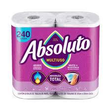 PAPEL TOALHA ABSOLUTO 240 FLS