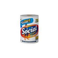 PAPEL TOALHA SOCIAL CLEAN 100 FOLHAS