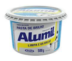 PASTA DE BRILHO ALUMIL 500G ORIGINAL