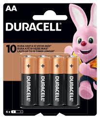 PILHA DURACELL ALCALINA AA 4UN
