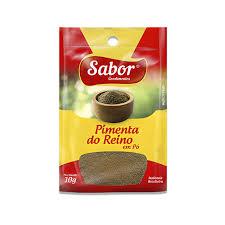 PIMENTA DO REINO EM PO SABOR 10G