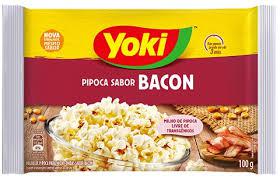 PIPOCA MICROONDAS YOKI BACON 100GR