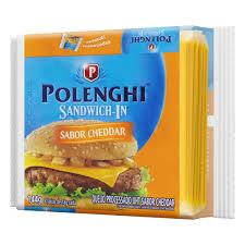 QUEIJO SANDWICH IN CHEDDAR POLENGHI 144G