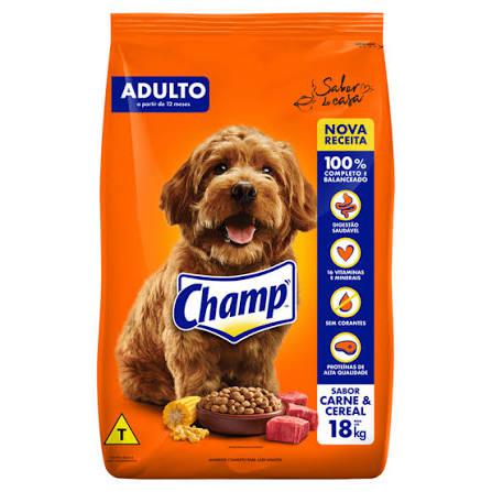 RAÇÃO CHAMP ADULT CARNE CEREAL KG