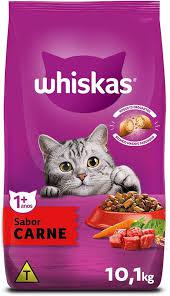 RAÇÃO GATO WHISKAS CARNE KG