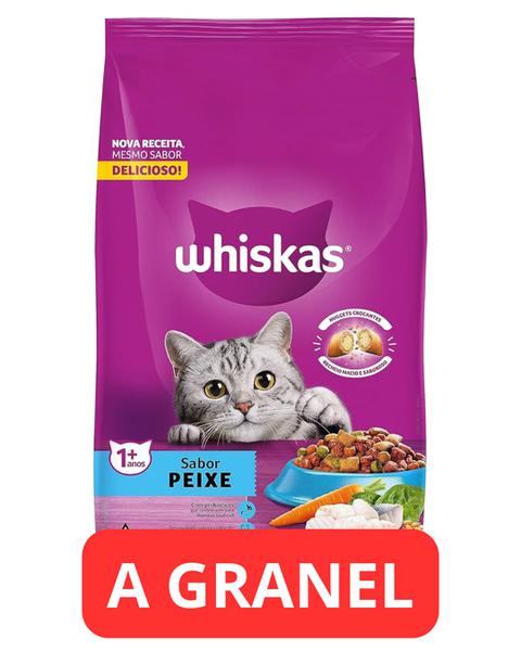 RAÇÃO GATO WHISKAS PEIXE KG