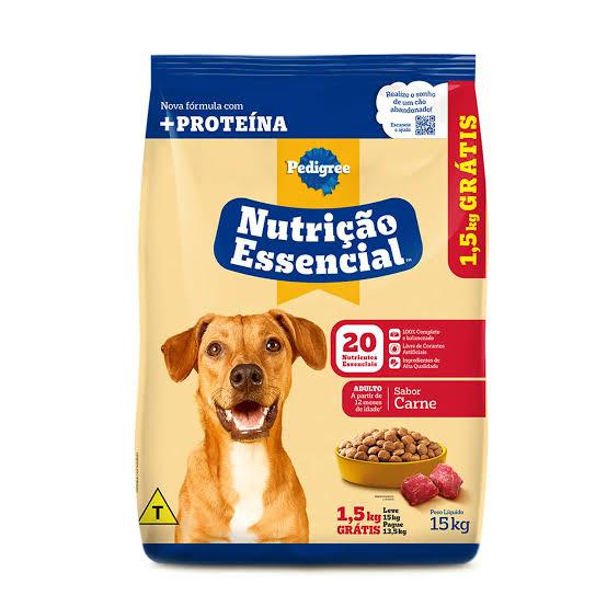 RAÇÃO PEDIGREE ADULTO ESSENCIAL CARNE KG