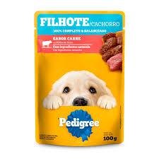 RAÇÃO PEDIGREE SACHE 100GR FILHOTES CARNE AO MOLHO