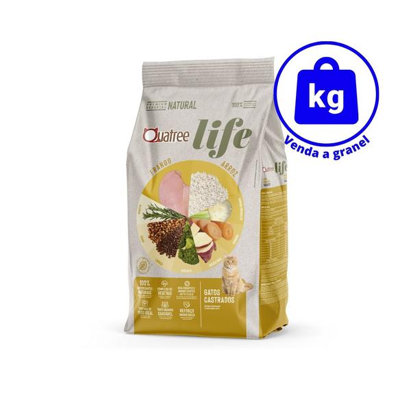 RACAO QUATREE LIFE GATO KG