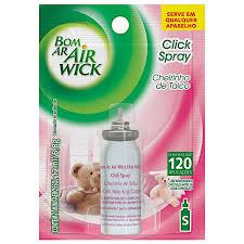 REFIL CLICK SPRAY BOM AR CHEIRINHO DE TALCO 12ML
