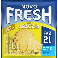REFRESCO EM PÓ ABACAXI FRESH 15G