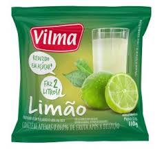 REFRESCO EM PÓ VILMA LIMÃO 110GR