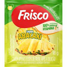 REFRESCO EM PO FRISCO ABACAXI C/18