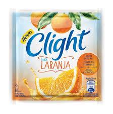REFRESCO PÓ CLIGHT LARANJA 8G