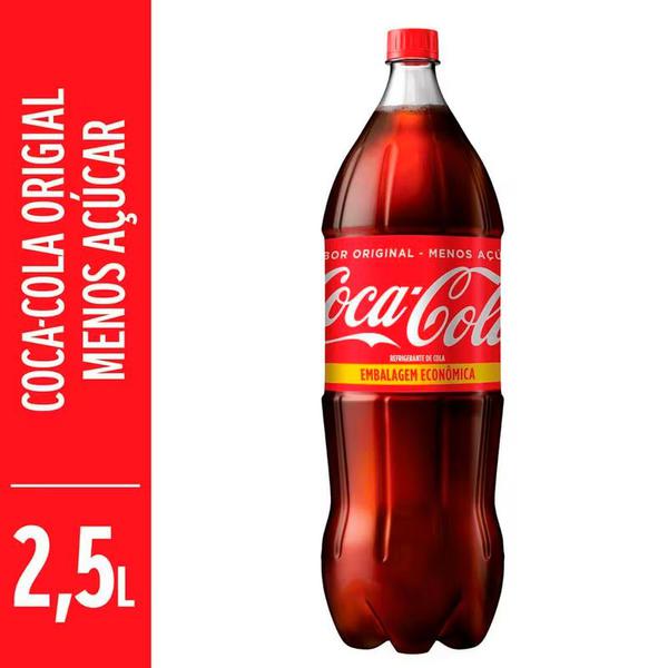 REFRIGERANTE COCA-COLA PET 2,5L