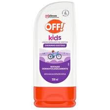 REPELENTE LOÇÃO OFF 200ML KIDS CHEIRINHO GOSTOSO