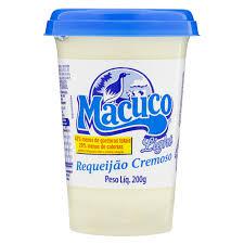 REQUEIJAO CREMOSO COPO MACUCO 200G LIGHT