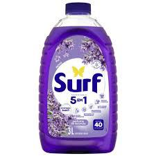 SABÃO LÍQUIDO SURF 5 EM 1 LAVANDA 3 LT