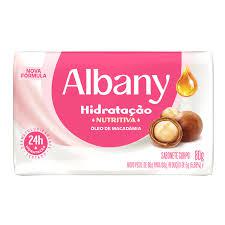 SABONETE ALBANY SUAVE 85G HIDRATACAO NUTR ROSA