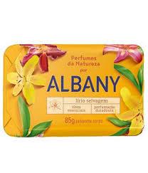 SABONETE ALBANY SUAVE 85G PERFUME LARANJA
