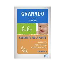 SABONETE GRANADO 90GR GLICERINA BEBE CAMOMILA
