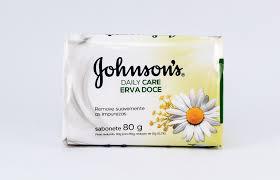 SABONETE JOHNSONS ERVA DOCE 80G