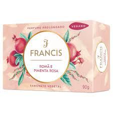 SABONETE ROMÃ E PIMENTA ROSA FRANCIS 90GR