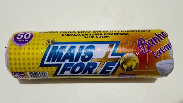 SACO LIXO MAIS FORTE BAN 34X38 LAV C/25UN ROLO