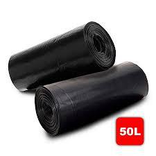 SACO LIXO ROLO MAX LAR PRETO 50L 63X80 C/ 20UNID